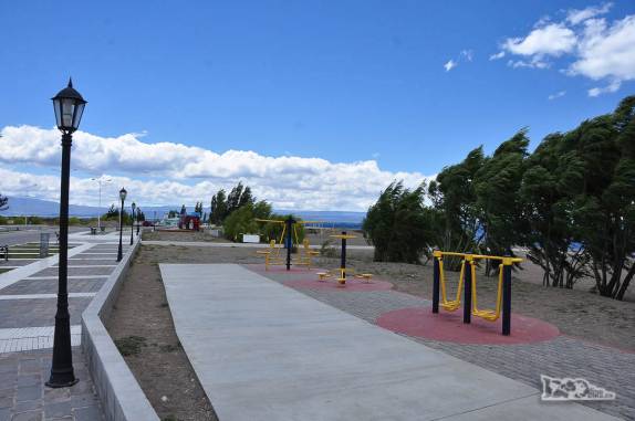 Los Antiguos, na orla do lago Buenos AIres, na Argentina